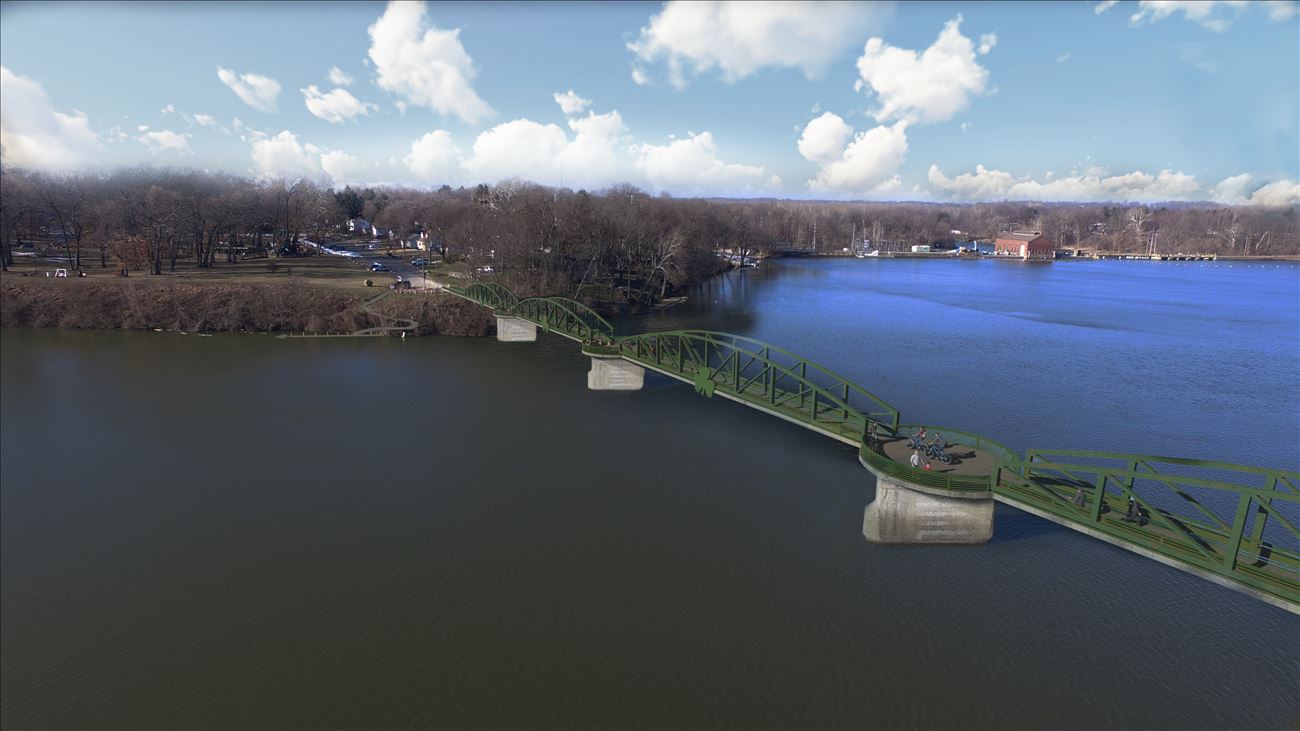 Conceptual Image of Proposed Lake Chapin Bridge