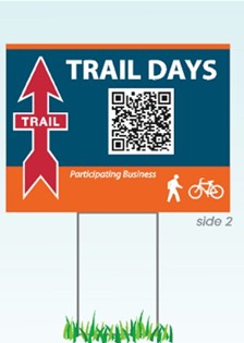 Trail Days Celebration Sign